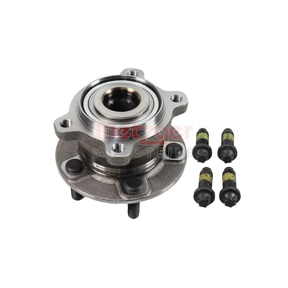 Комплект підшипника маточини METZGER WM 2283 GREENPARTS для FORD, задня вісь зліва, фото №1