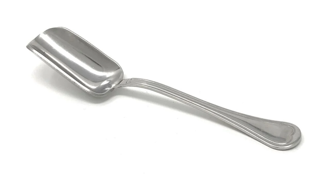 Ложка для сахара Varotto & Co Сердцевидная в английском стиле Сталь Cod504114AI 116 см, фото №1