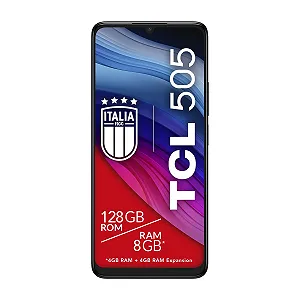 Смартфон TCL 505 6.75" HD+ 90Hz 128GB 8GB RAM 50MP Android 14 5010mAh Dual SIM Space Grey synthetic.ua - Фото 1
