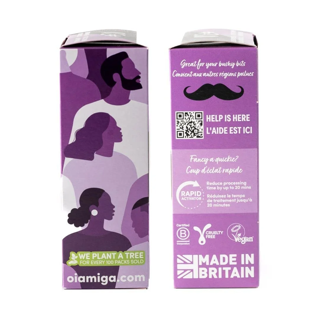 Фарба для волосся Oiamiga Перманентна Насичений Каштановий з натуральними інгредієнтами 120 мл, фото №4