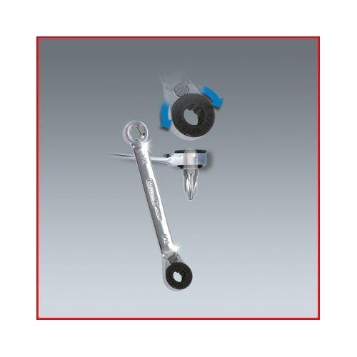 Адаптер для накидного ключа з тріскачкою KS TOOLS 503.4691 10 мм x 1/4", фото №3