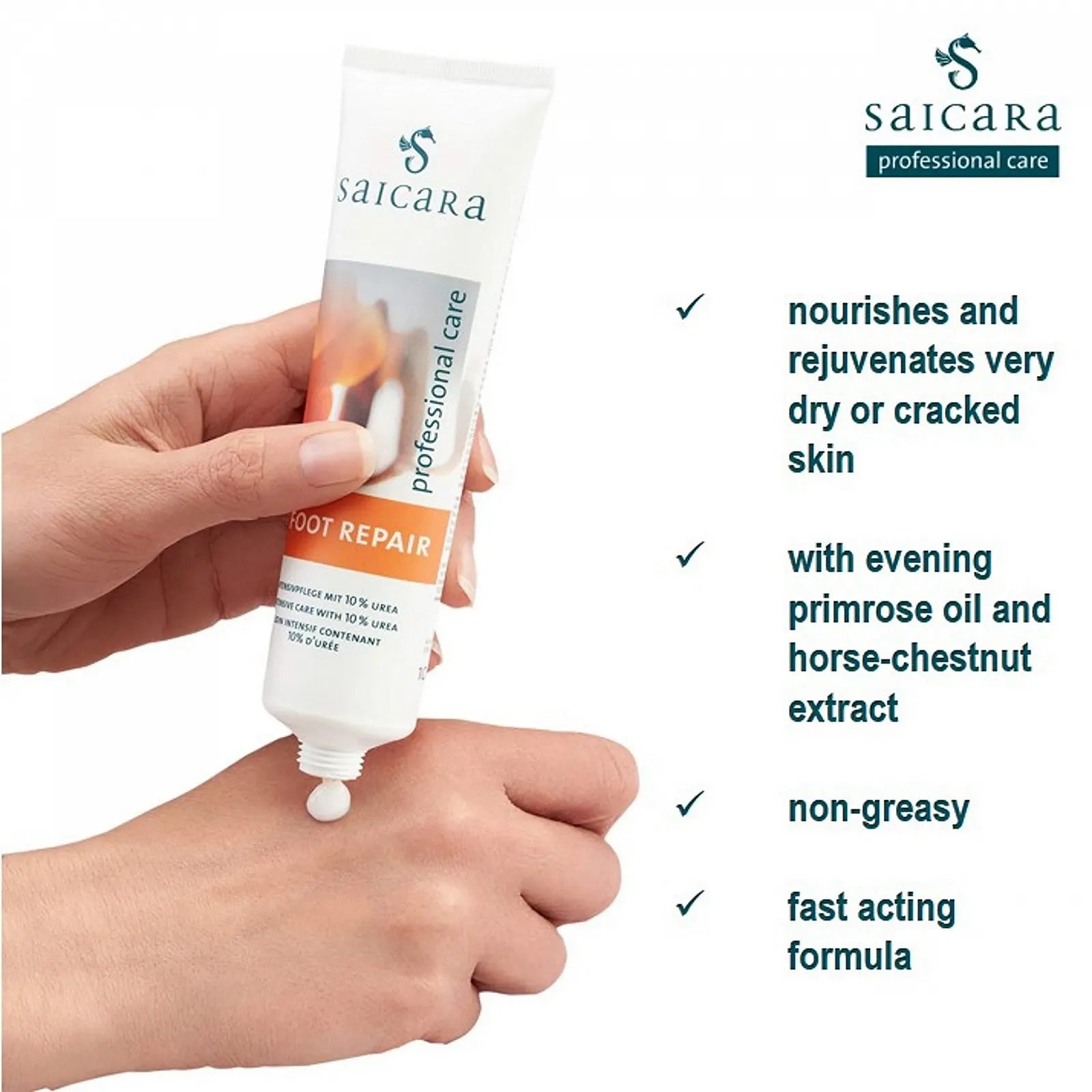 Крем для ног Saicara Foot Repair 100 мл, фото №5