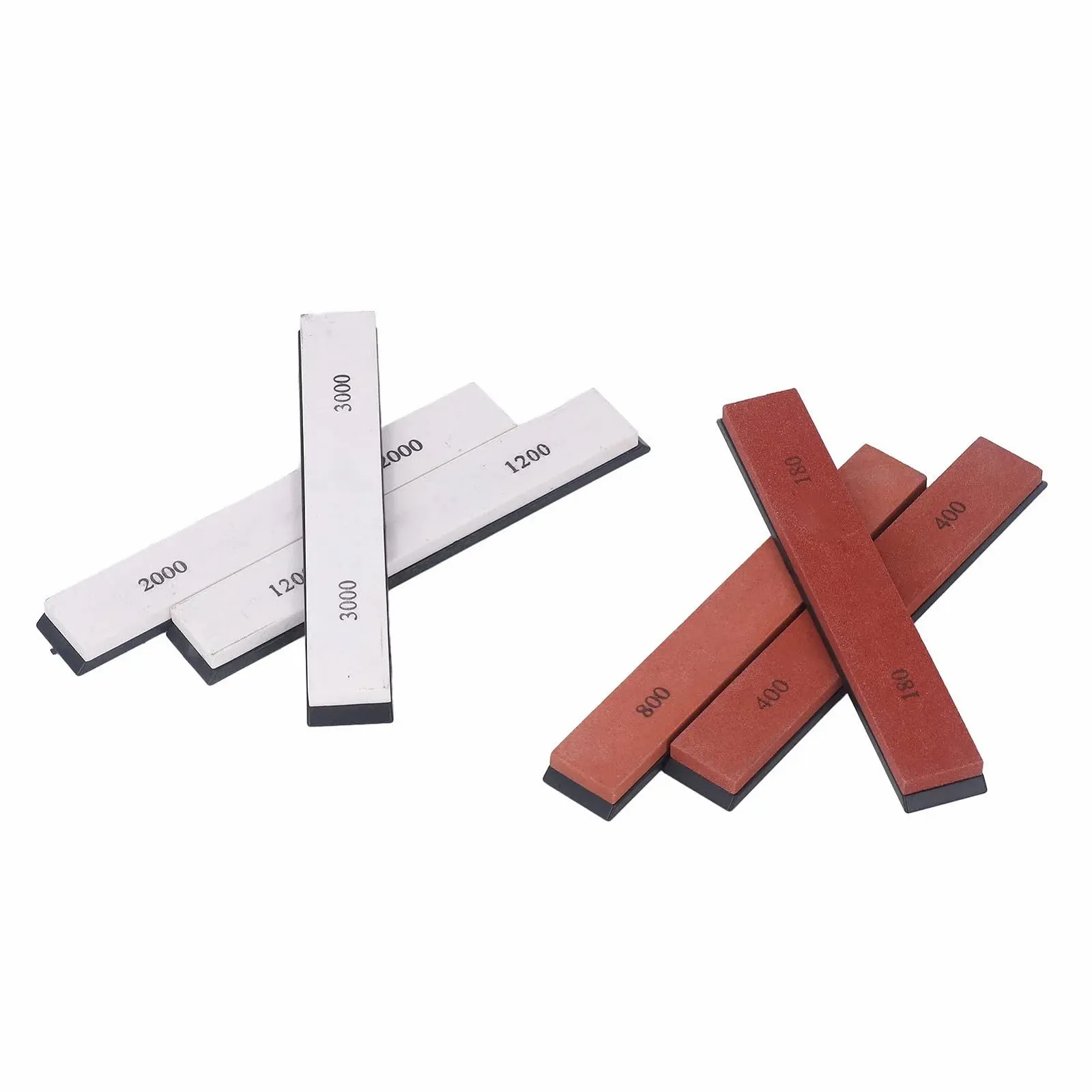 Точильні камені Hyuduo набір 6 штук із білого корунду багатофункціональні, фото №9
