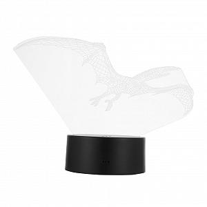 Нічна лампа Gadpiparty Night Light для дітей Іграшка Змінний колір Лампа Динозавр 3D Декоративні Світильники Акрил Торкання - Фото 1