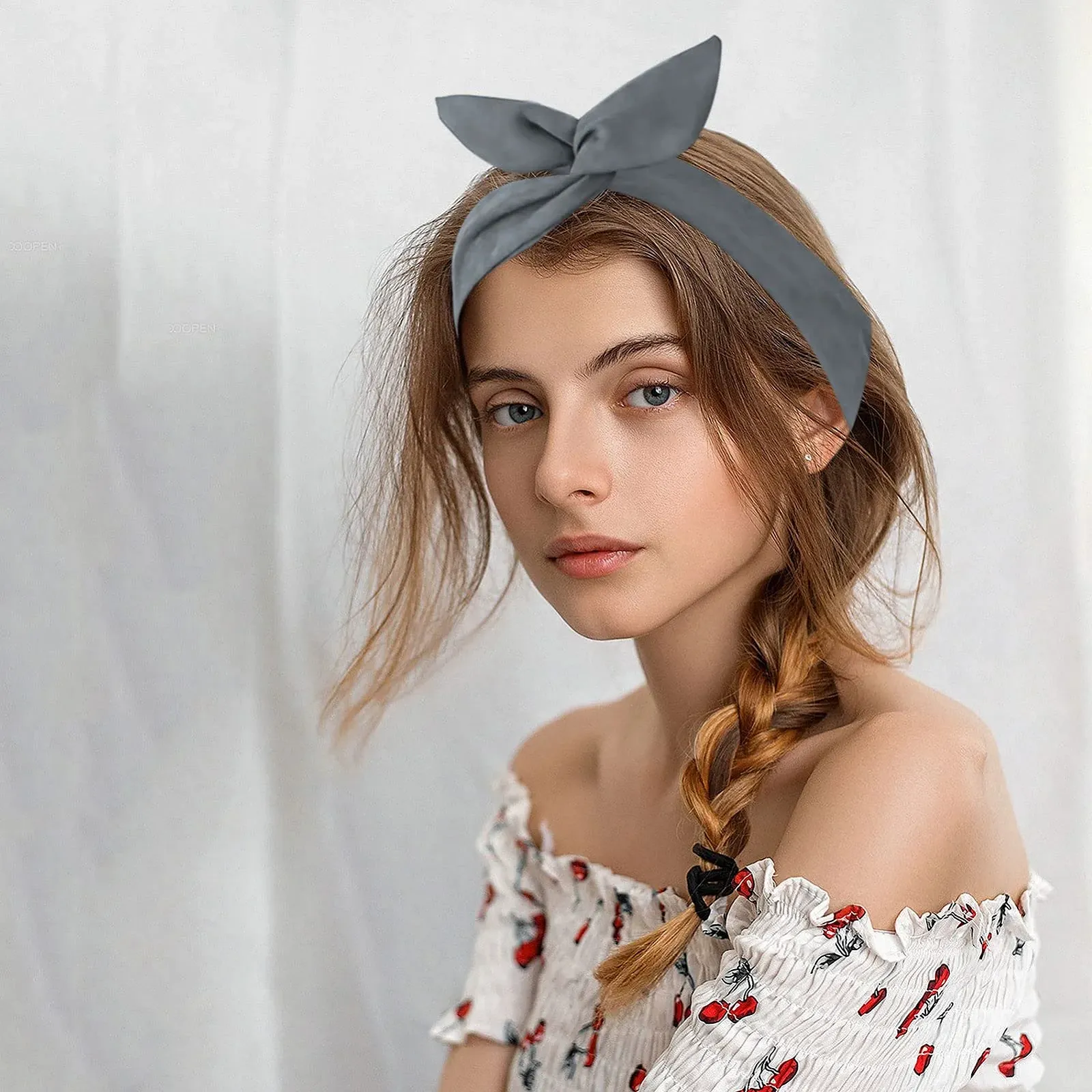 Пов'язка на голову з бантом Вінтажна Жіноча, фото №5