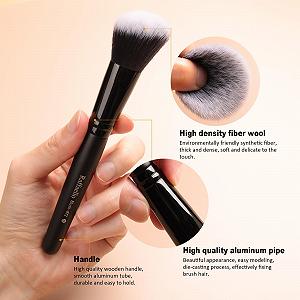 Набор кистей для макияжа 15 штук Professional Synthetic Premium Travel Кисти для макияжа Cruelty Free Bristles Foundation Powder Blush Cosmetic Brush Gift synthetic.ua - Фото 1