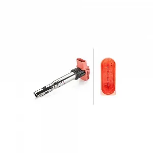 HELLA Котушка запалювання 5DA 358 000-631 для AUDI PORSCHE VW - Фото 1