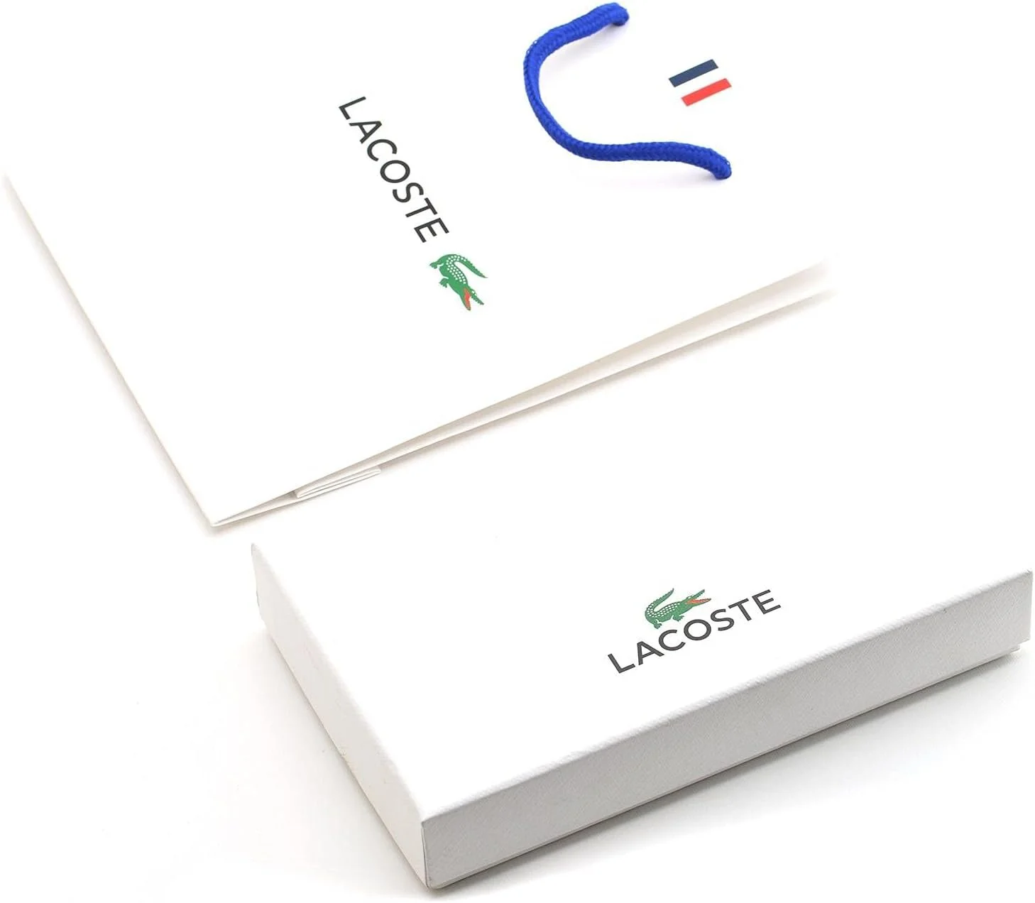 Чоловічий шкіряний гаманець брендовий Lacoste з брелком в подарунковому упакованні, фото №5 Чоловічий шкіряний гаманець брендовий Lacoste з брелком в подарунковому упакованні, фото №5