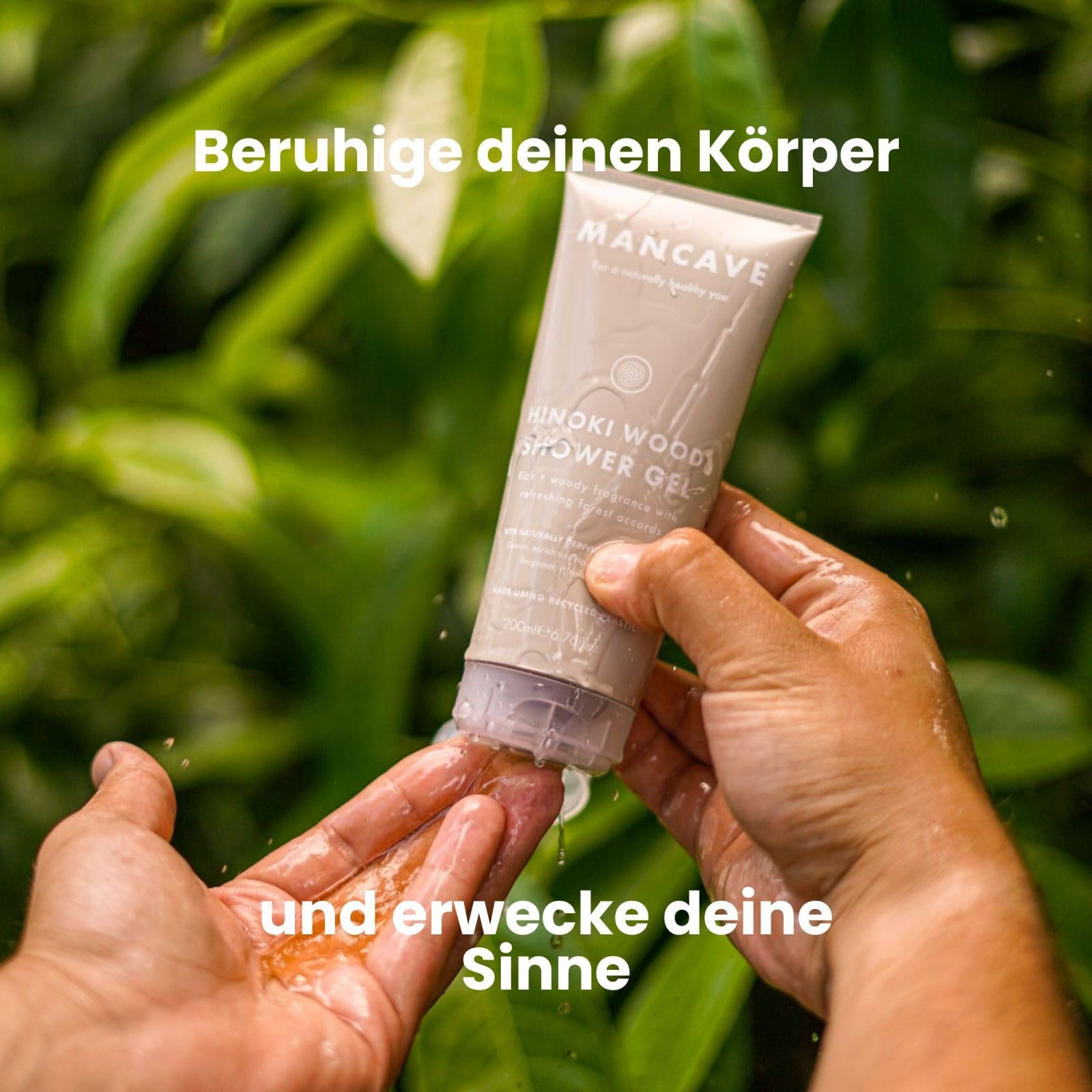 Гель для душа ManCave Hinoki Wood мужской 200 мл, фото №2 Гель для душа ManCave Hinoki Wood мужской 200 мл, фото №2