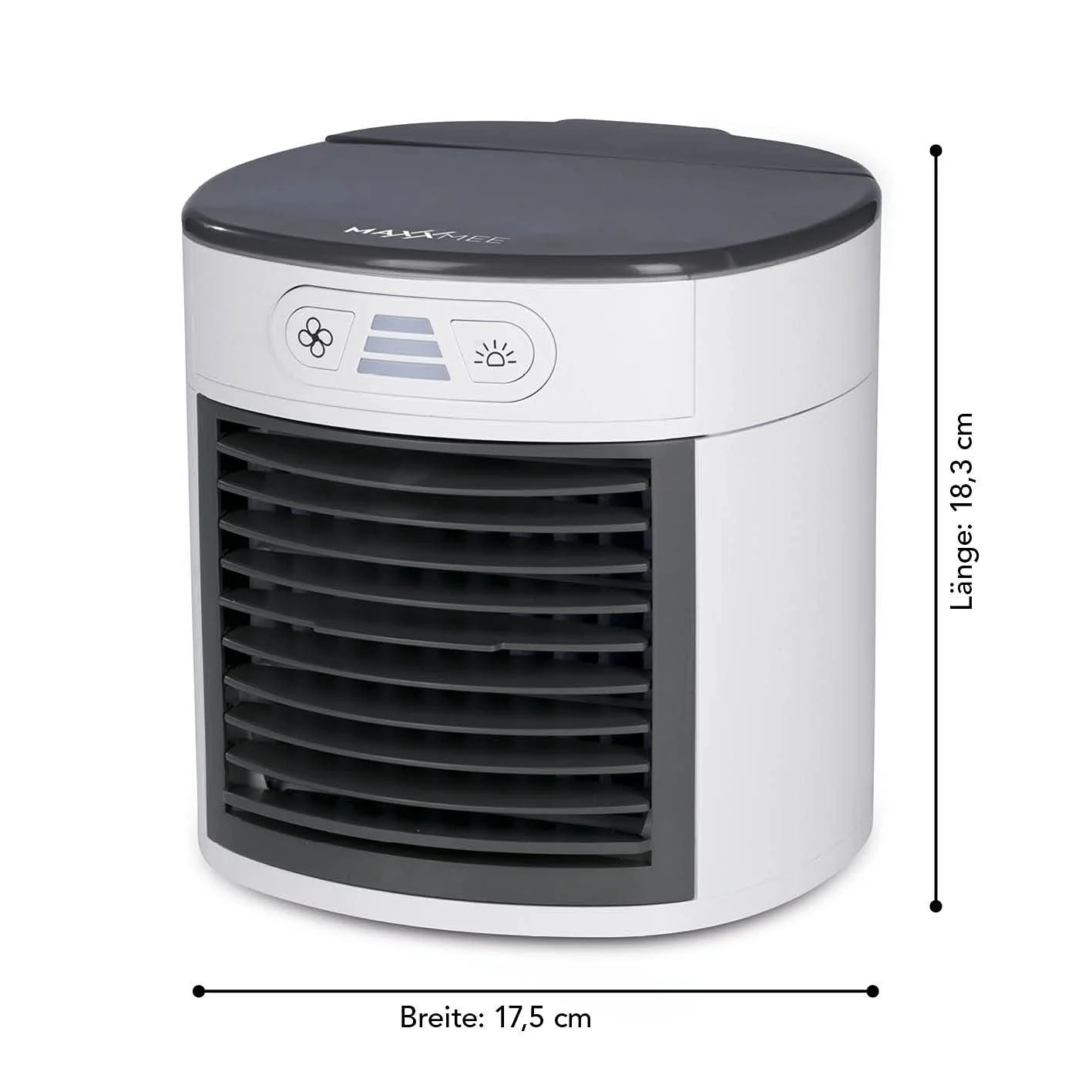 Компактный охладитель воздуха MAXXMEE 3 Power Levels UV Light 450 ml White/Grey, фото №6