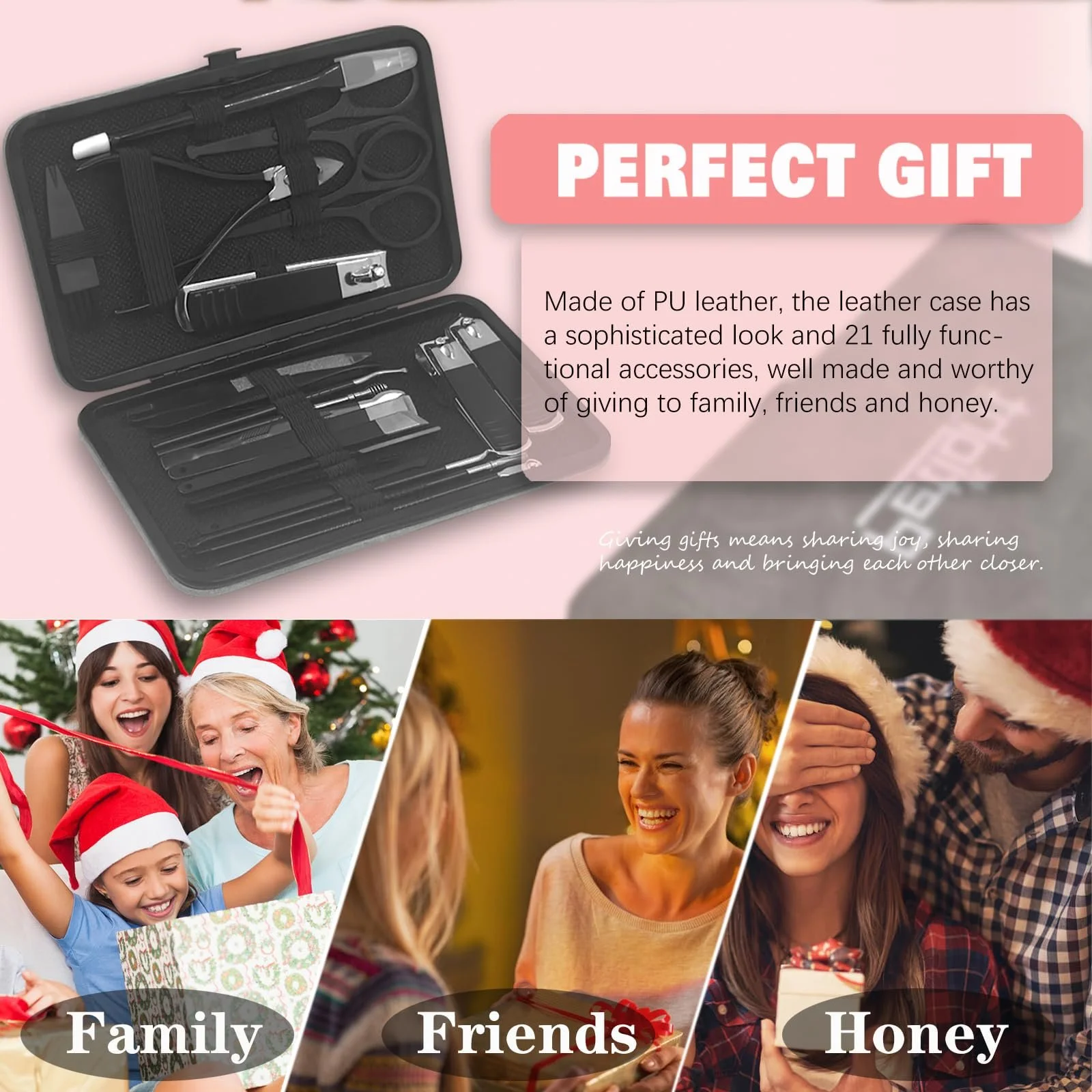 Набір для манікюру 21 предмет, професійний, фото №6