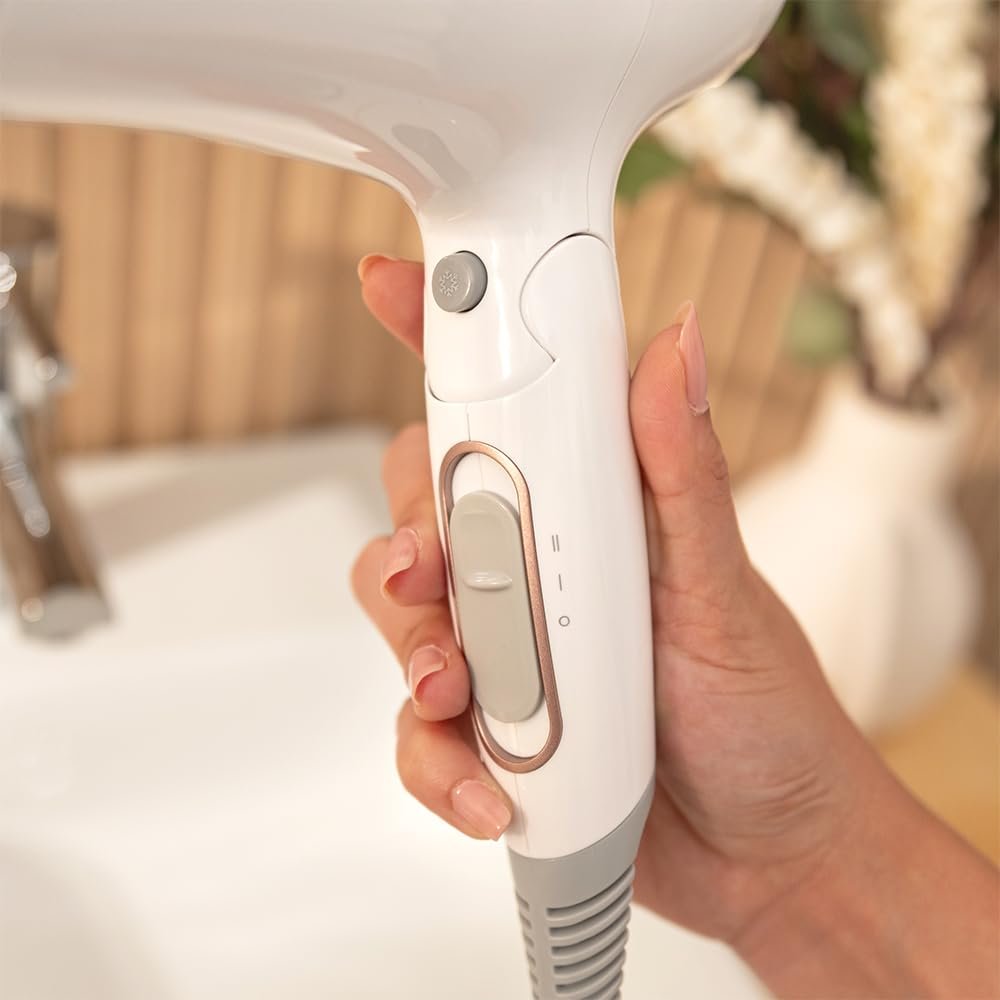Фен Cecotec IoniCare Power&Go Heaven дорожній складаний, 2000 Вт, 2 температури, 2 швидкості, функція холодного повітря, з концентратором і дифузором, фото №8