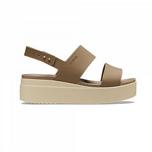 Сандалі 206453-2YI CROCS W6 Світло-коричневий 42 synthetic.ua - Фото 1