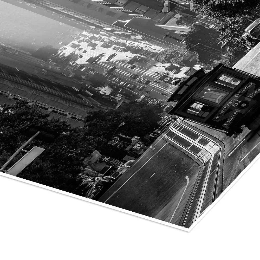 Постер Matteo Colombo Vintage San Francisco Черно-белый 40 x 60 см, фото №3 Постер Matteo Colombo Vintage San Francisco Черно-белый 40 x 60 см, фото №3