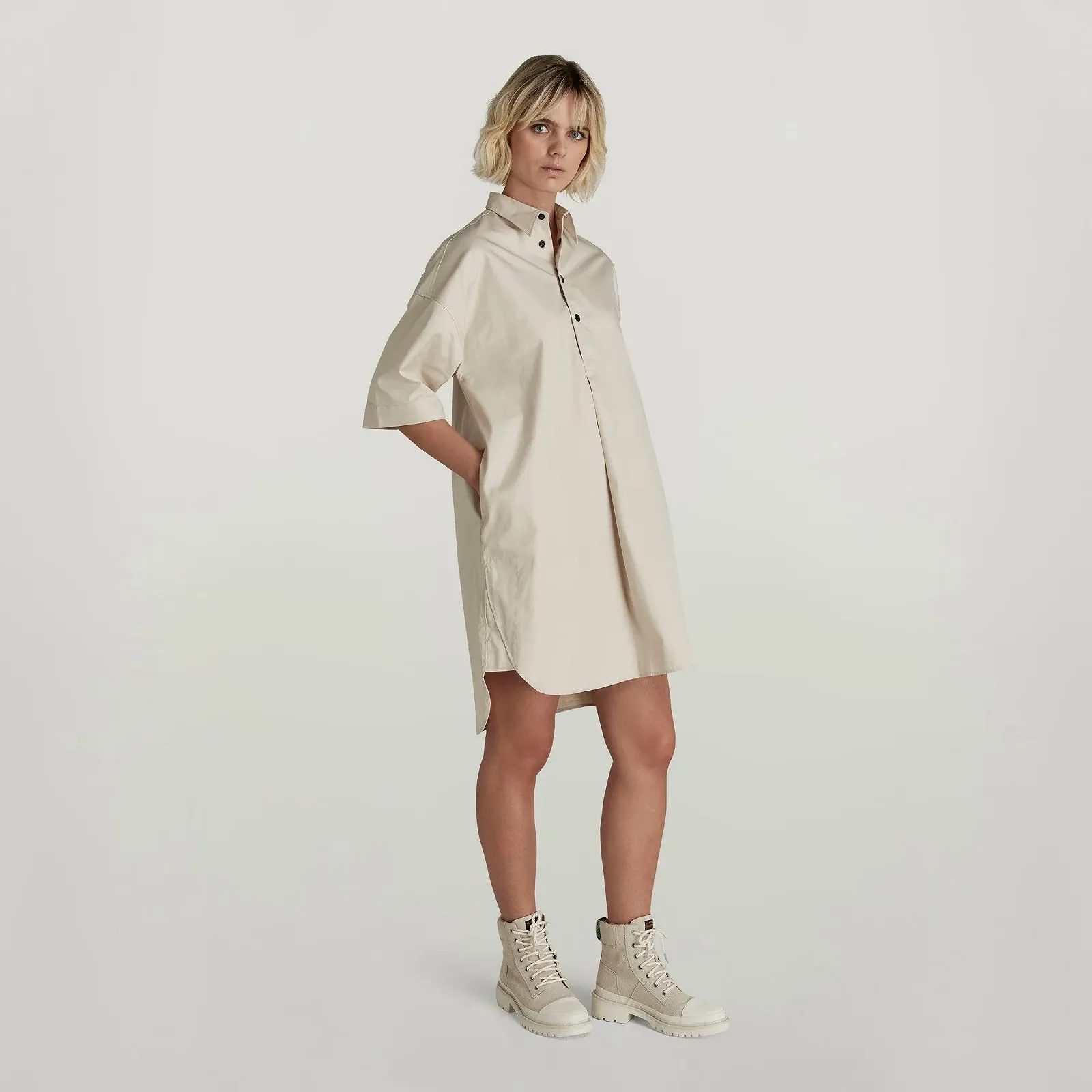 Женское платье G-Star Shirt Dress Roozon Twill - S, фото №2