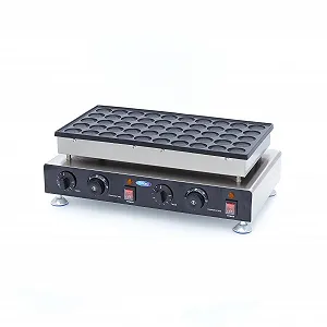 Купити Вафельниця для випікання Maxima – 50 штук – Діаметр 45 x 7 мм (на вафлю) – 1500 Вт - Фото 1 Вафельниця для випікання Maxima – 50 штук – Діаметр 45 x 7 мм (на вафлю) – 1500 Вт - Фото 1