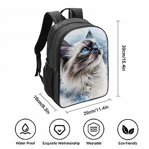 Ранец Ragdoll FPAKAKIIE для девочек, подростков, большая школьная сумка, рюкзак для школы, трекинговый рюкзак, водонепроницаемый для школы, путешествий, школьный ранец 40x28x16 см synthetic.ua - Фото 1