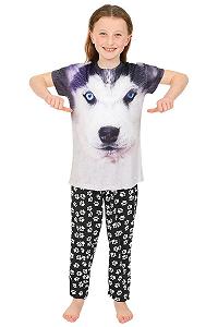 Пижама ThePyjamaFactory Husky 3D Paws Длинная synthetic.ua - Фото 1