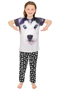 Пижама ThePyjamaFactory Husky 3D Paws длинная synthetic.ua - Фото 1
