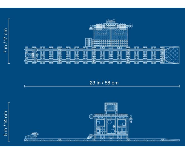 Конструктор LEGO Hidden Side Призрачный экспресс 70424, фото №8 Конструктор LEGO Hidden Side Призрачный экспресс 70424, фото №8
