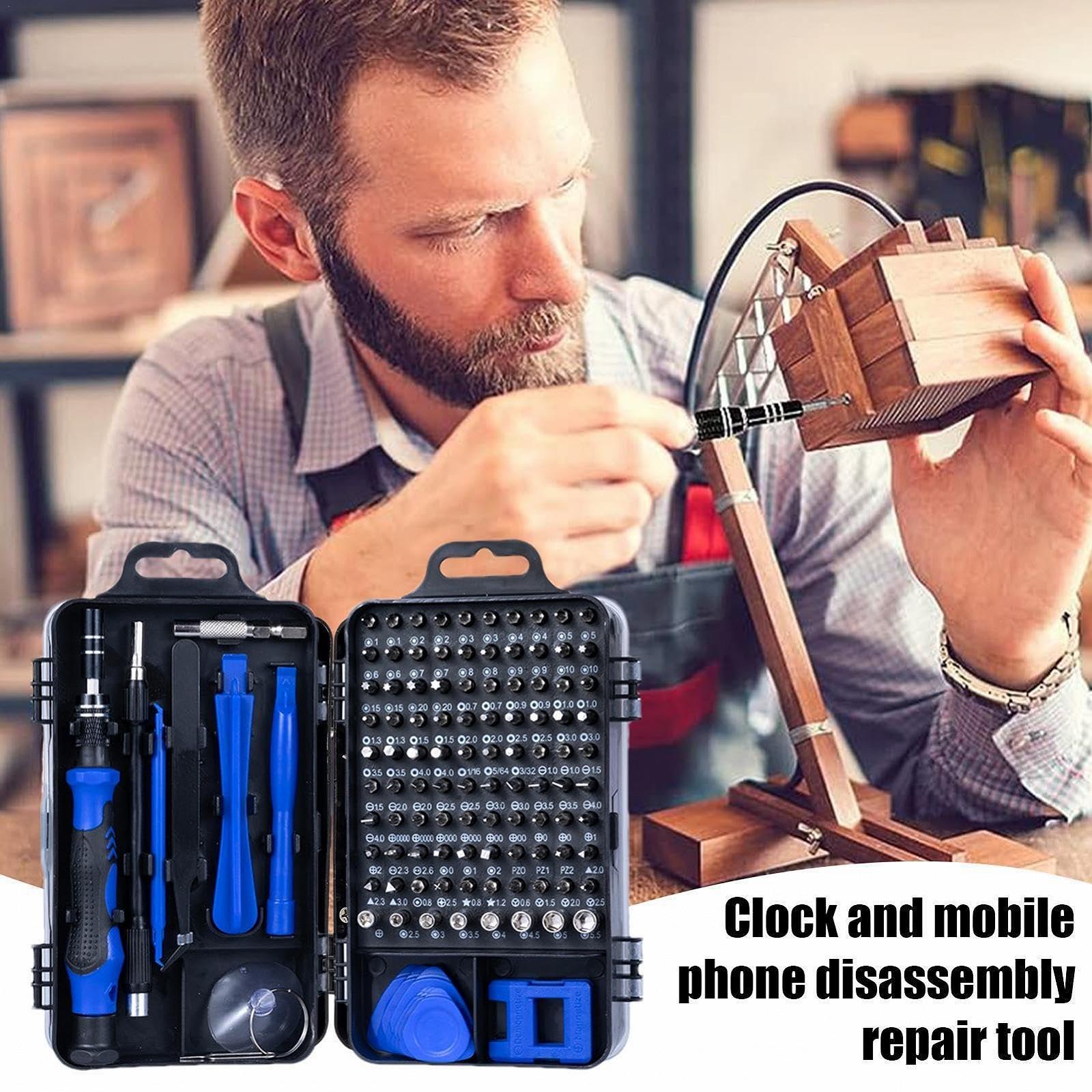 Набір викруток 115-в-1 Електронний Портативний, фото №5