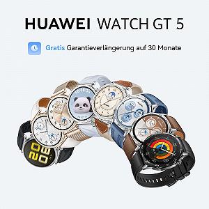 Смарт-годинник HUAWEI Watch GT 5 46 мм Black synthetic.ua - Фото 1