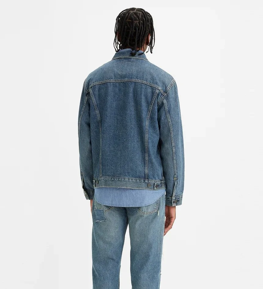 Чоловіча джинсова куртка LEVIS RELAXED FIT TRUCKER Waterfalls - XXL, фото №3