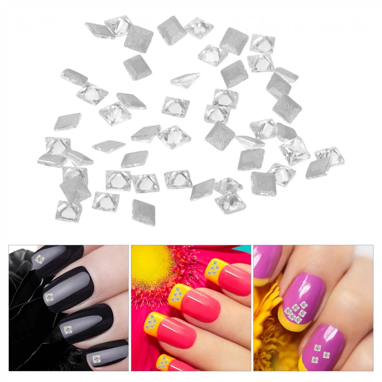 Прикраси для нігтівZircon Baluue, 50 шт., фото №5