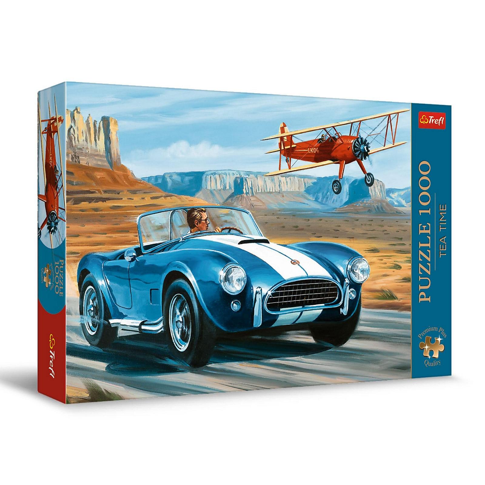 Пазл Trefl Premium Plus Quality Tea Time Гонка в пустыне 1000 элементов, фото №1