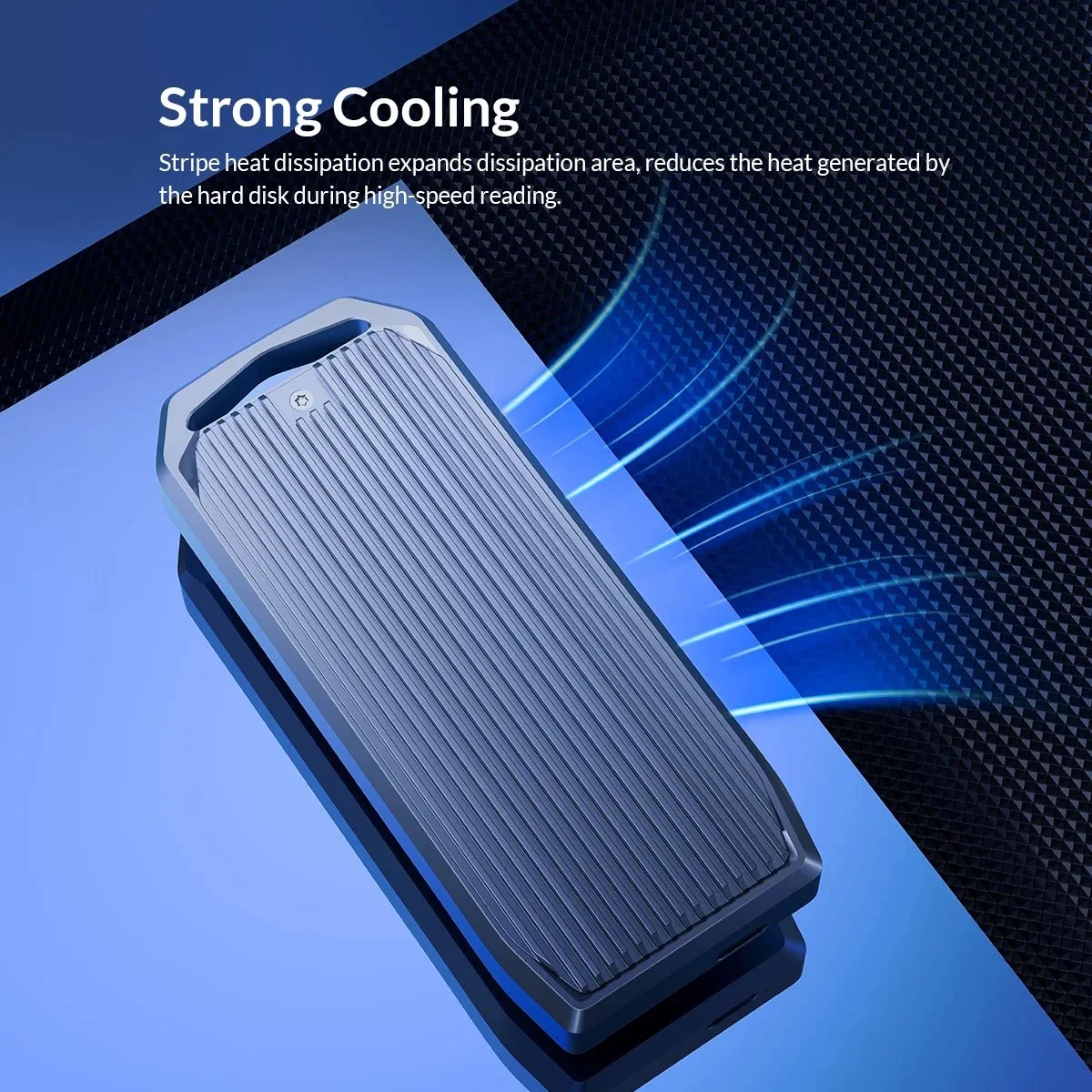 Зовнішній адаптер ORICO 40Gbps M.2 NVMe SSD to USB4, фото №8