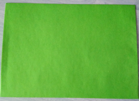 Конверты зеленые бумажные 22,9х16,2 см формата А5. Упаковка 10 шт., фото №1