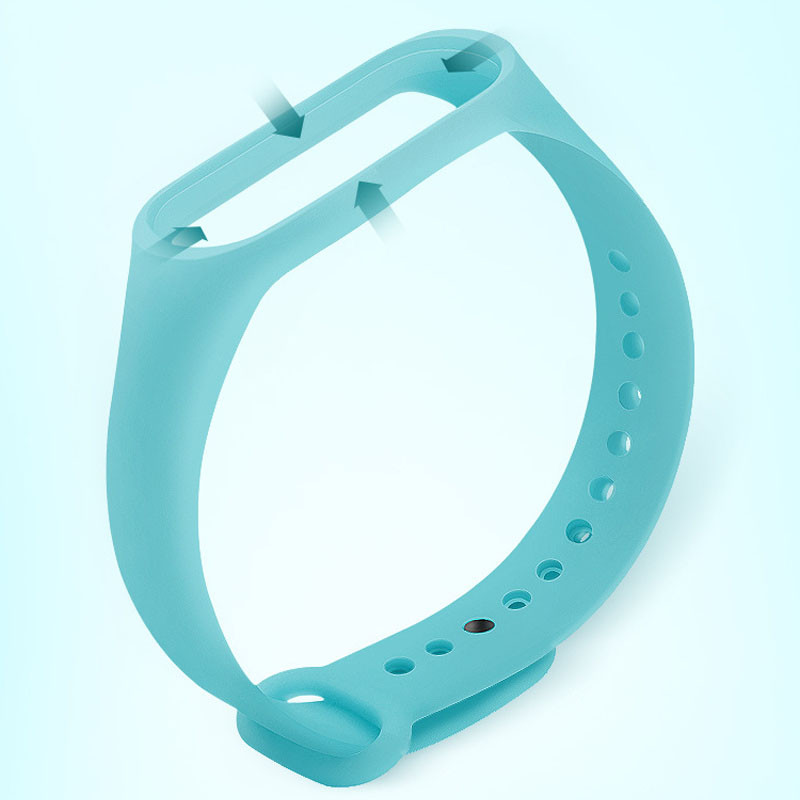 Силиконовый ремешок Neon для Xiaomi Mi Band 5 6, фото №2 Силиконовый ремешок Neon для Xiaomi Mi Band 5 6, фото №2