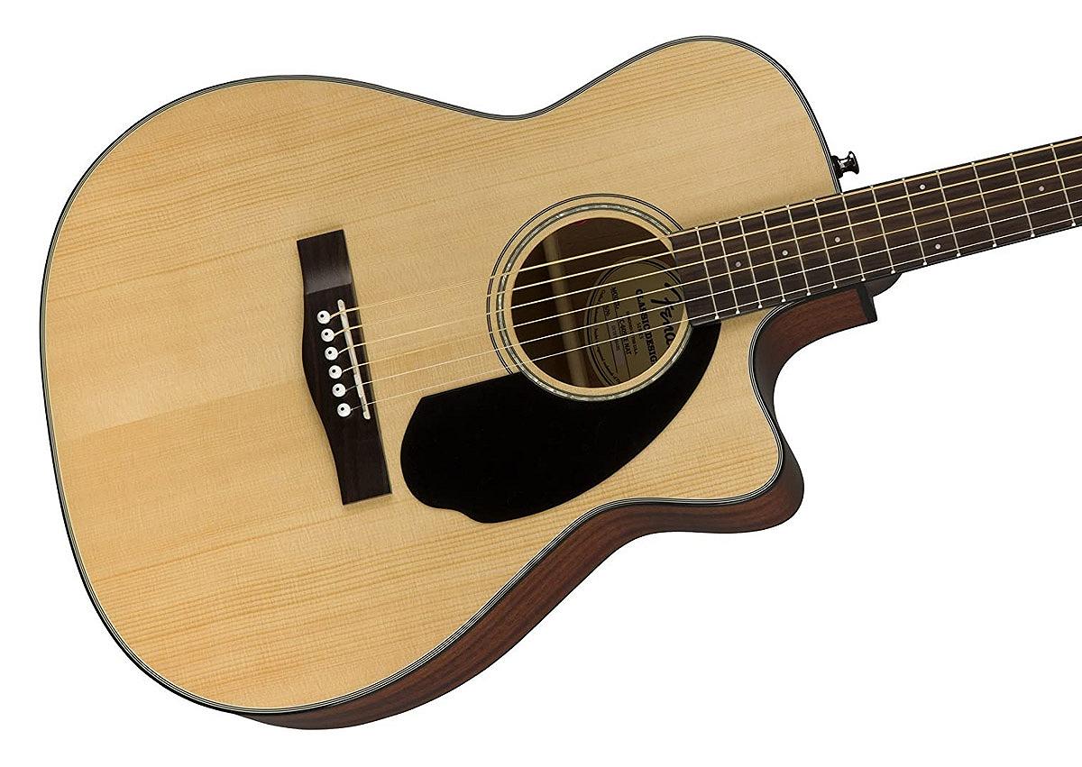Электроакустическая гитара Fender CD-60SCE Natural WN, фото №4