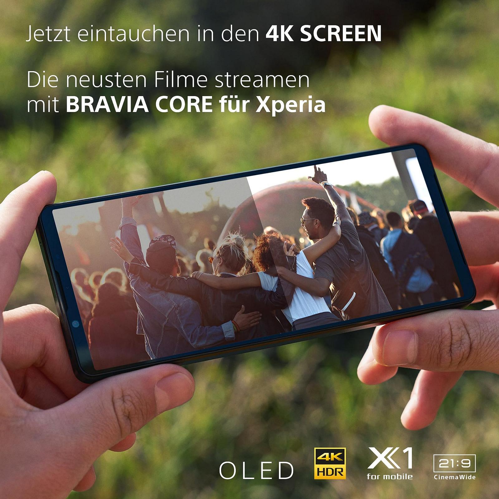 Смартфон Sony Xperia 1 V 6,5" 21:9 4K HDR OLED 120 Гц Тройная камера ZEISS IP65/68 Black, фото №18