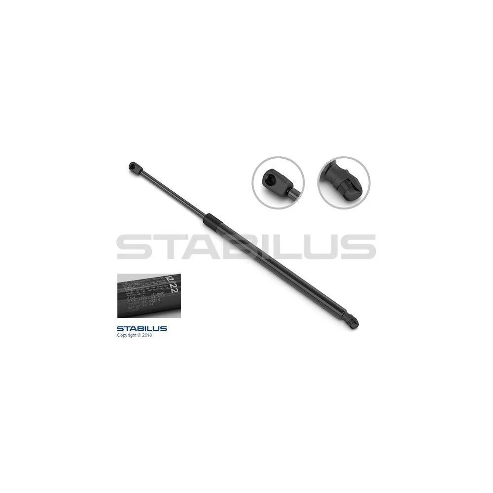 Газова пружина капота STABILUS 289939 LIFT-O-MAT® для MINI, з обох сторін, фото №1