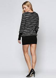 Платье VDP 36 Черно-белый (BG-6601_BlackWhite) synthetic.ua - Фото 1