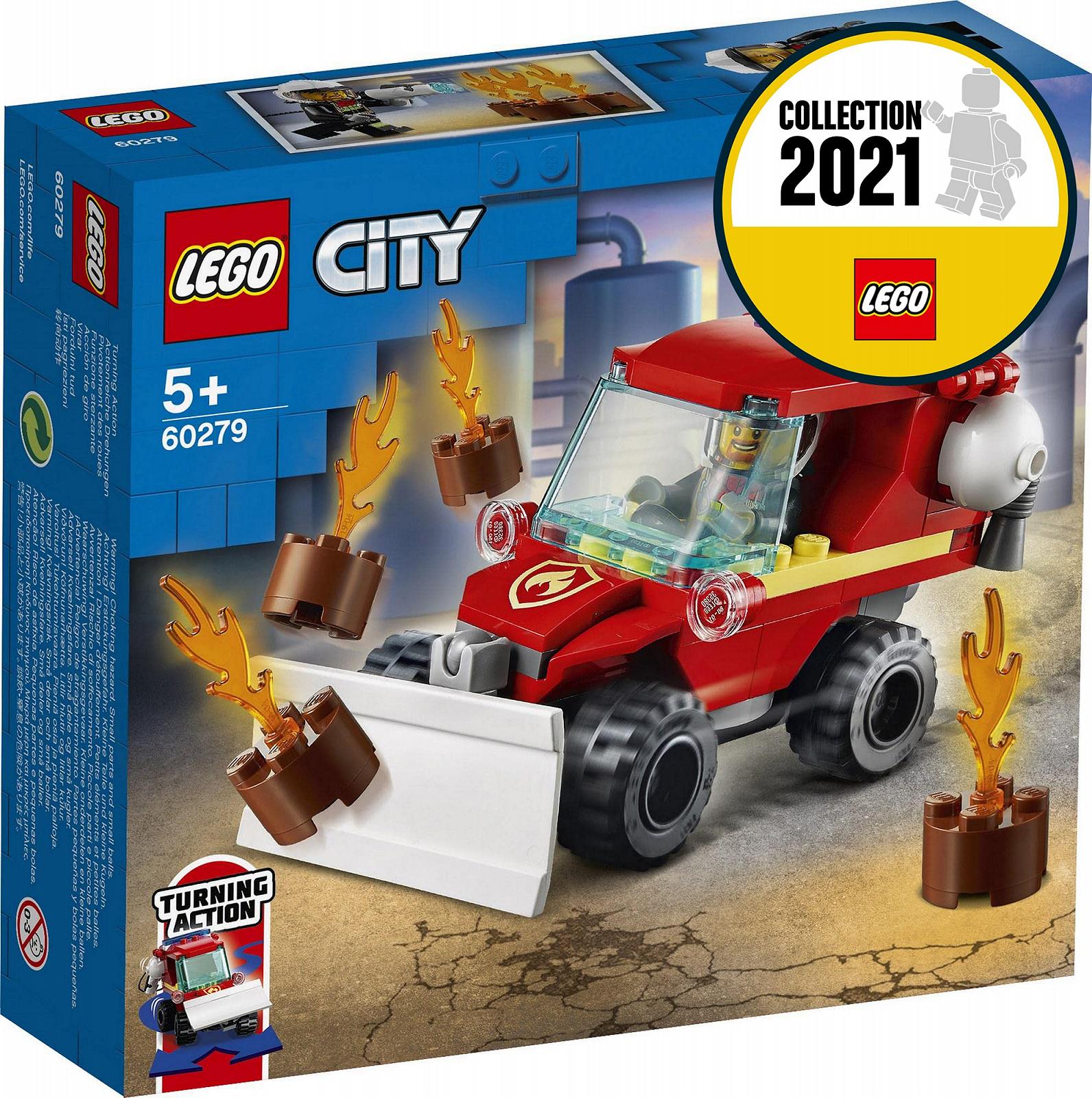 Конструктор LEGO City 60279 Пожарный автомобиль с фигуркой пожарного для детей от 5 лет, фото №2
