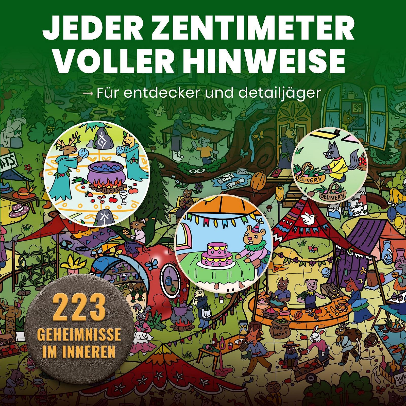 Пазл QUOKKA Four Kingdoms Blush Lotus Kingdom 1000 деталей 223 секрета, фото №4 Пазл QUOKKA Four Kingdoms Blush Lotus Kingdom 1000 деталей 223 секрета, фото №4