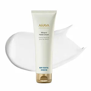 Крем для рук AHAVA Dead Sea Water Mineral - Увлажняющий крем для сухой, потрескавшейся кожи рук, быстро впитывается, со смесью Osmoter, успокаивающим гамамелисом и аллантоином, 100 мл - Фото 1