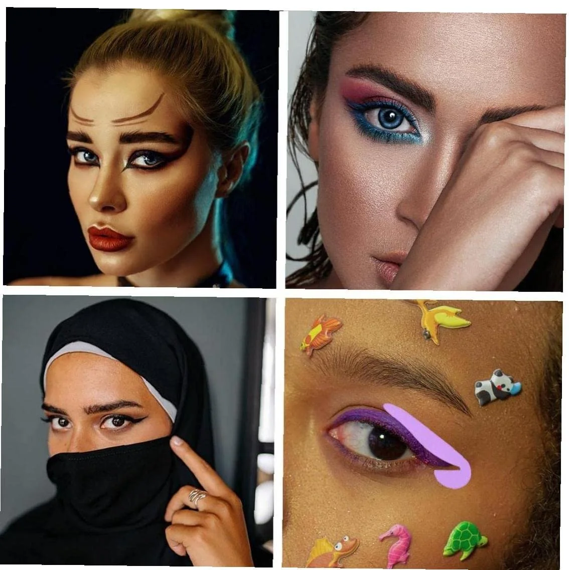 Трафареты для подводки глаз, фото №3