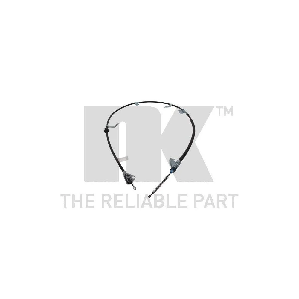 Трос стояночного тормоза NK 9045210 правый, фото №1