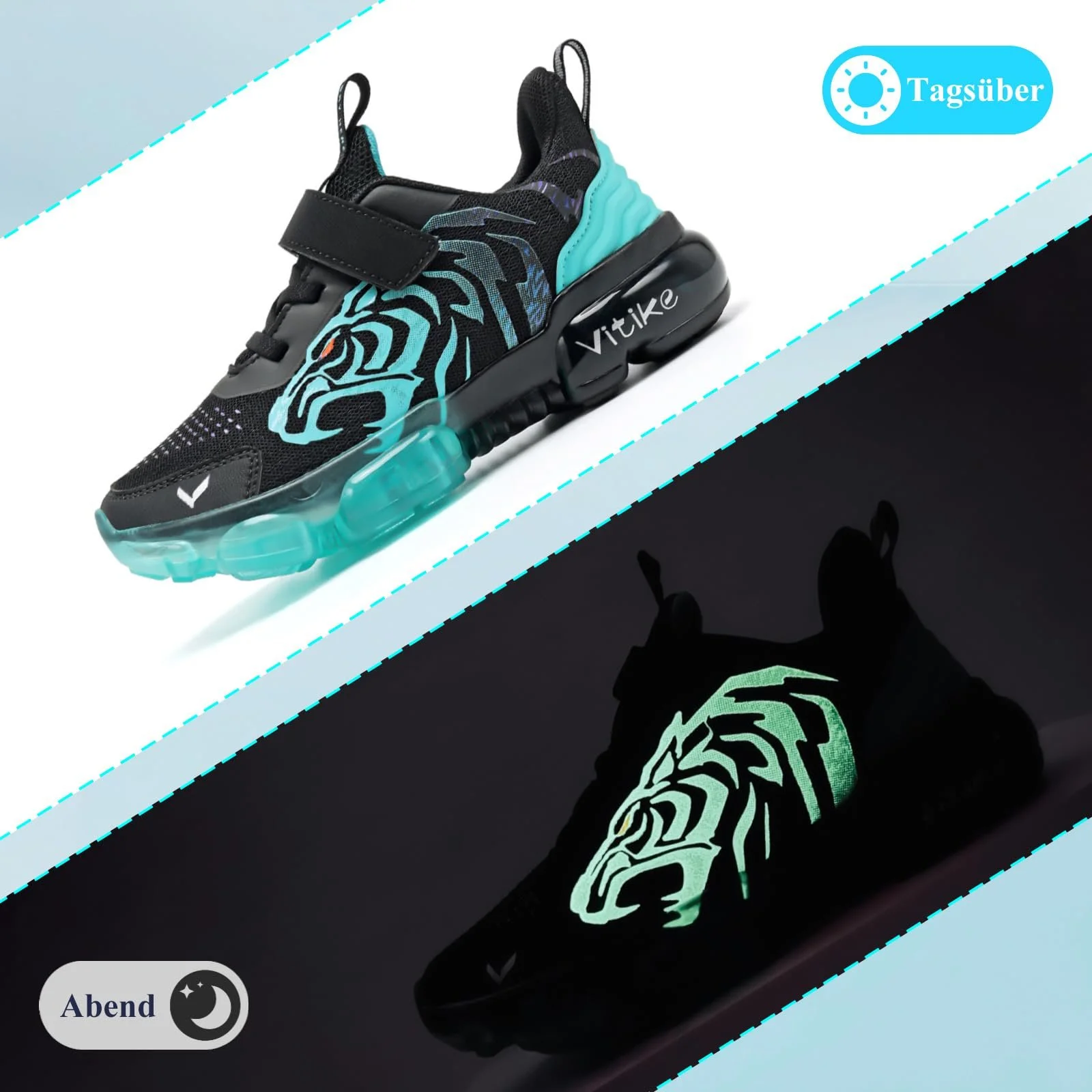 Кроссовки JMFCHI Детские спортивные кроссовки для мальчиков Детские кроссовки для девочек для помещений Уличные кроссовки для бега Удобные дышащие нескользящие, фото №3