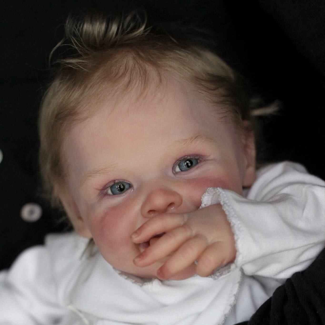 Кукла Zero pam Reborn Baby Doll 20 дюймов 50 см Реалистичная кукла новорожденной девочки с улыбкой, фото №5