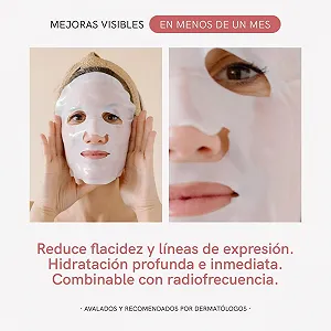 Маска для лица MASDERM I 5 шт Colagene I | Гидролизованный коллаген | Увлажняющая маска для лица | Глубокая маска | Органическая коллагеновая маска | Ночная и ежедневная | Сухая кожа | Антивозрастная | Для лица synthetic.ua - Фото 1