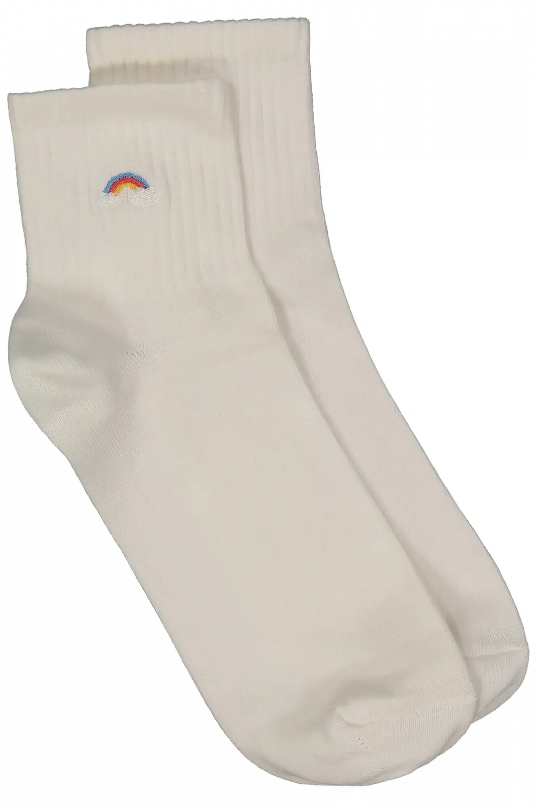 Женские носки Ulla Popken Большой размер Короткий вал Носки Радужная вышивка 818533, фото №3