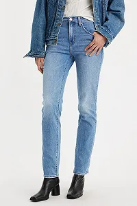Женские джинсы Levis - 724 High Rise Straight Cool Journey  - 30 - Фото 1