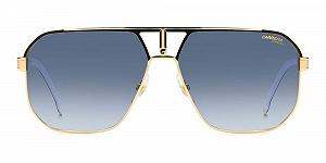 Унісекс Сонцезахисні Окуляри Carrera 1062/S 62/14/145 2M2/08 Чорний Золотий synthetic.ua - Фото 1