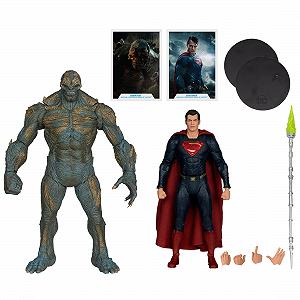 Фігурки екшн Mega, Набір з 2, Думсдей і Супермен, Batman v Superman: Dawn of Justice, DC Multiverse, McFarlane Toys - Фото 1