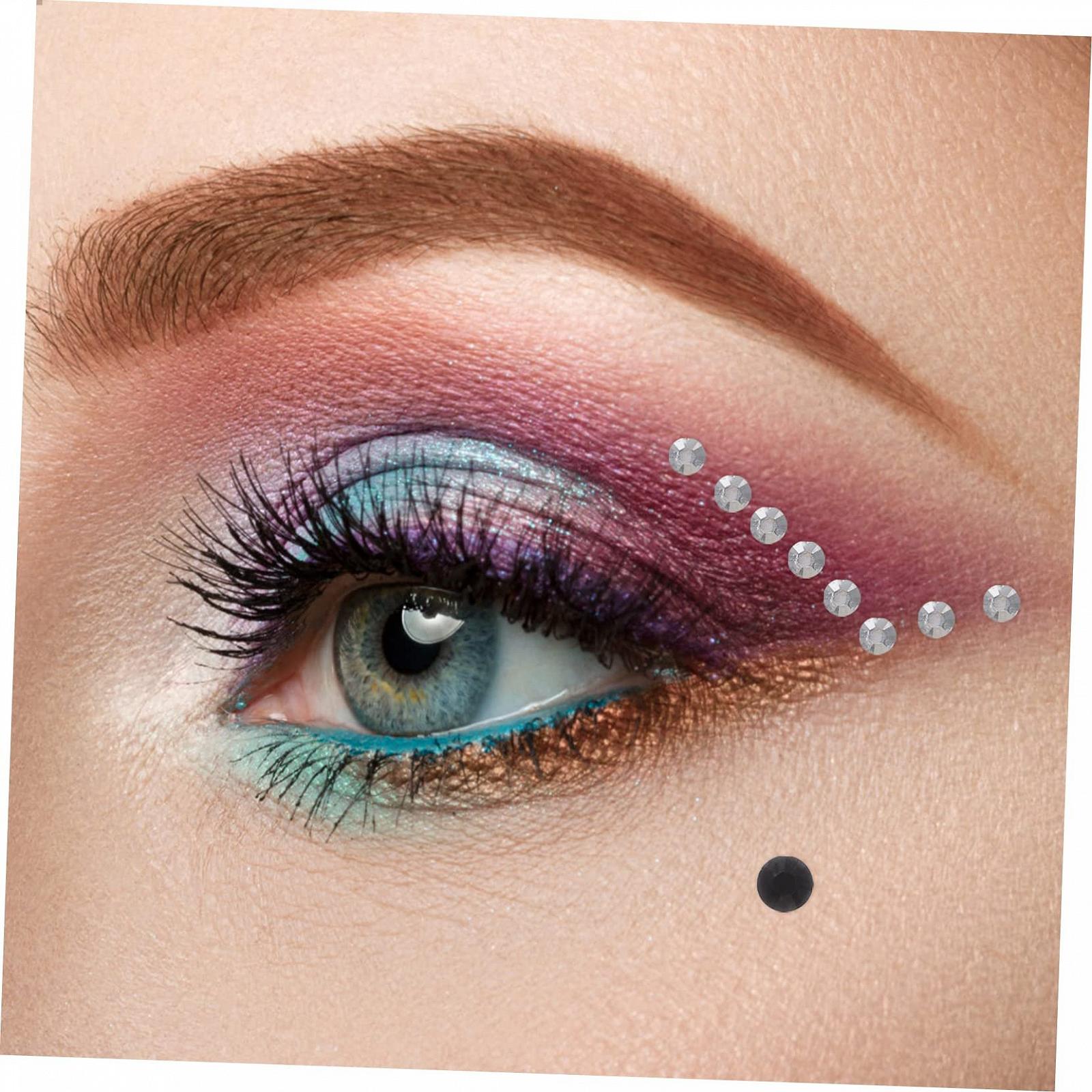 Стрази для нігтів NUOBESTY Напівкруглі штучні перлини та стрази, фото №5