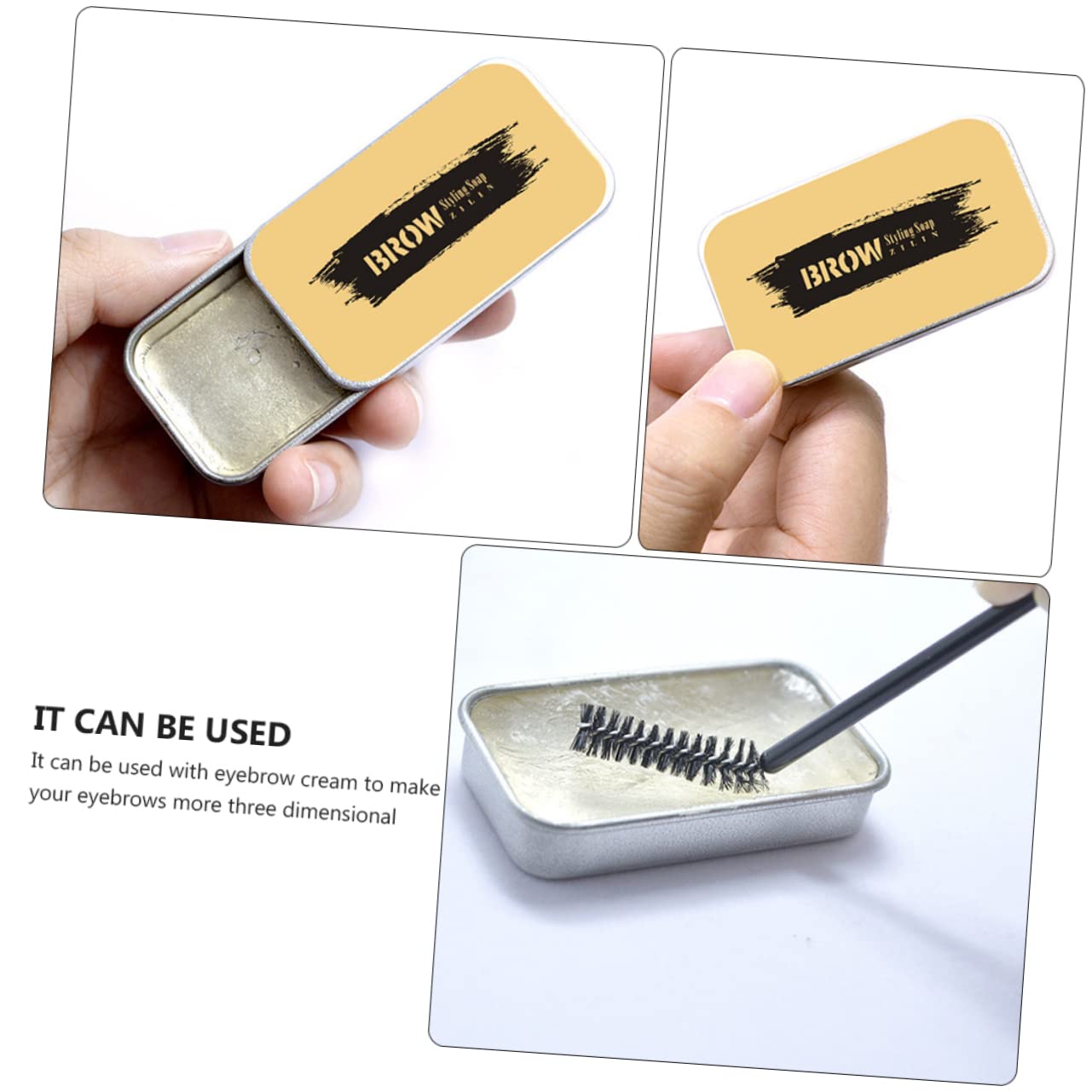 Гель POPETPOP Styling Крем-гель для бровей Seifenset, фото №5